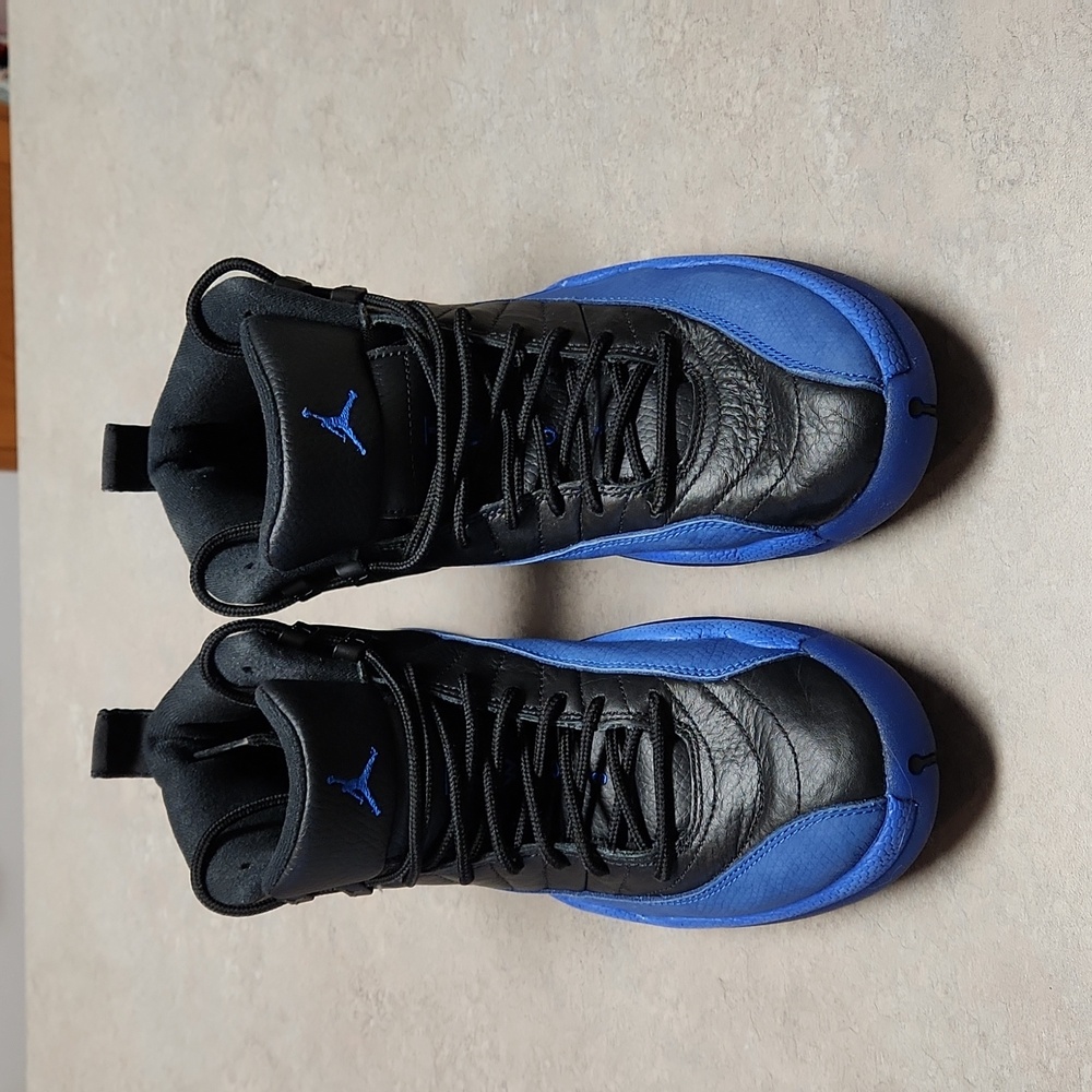 NIKE Air Jordan 12 Retro Black Game Royal 130690-014